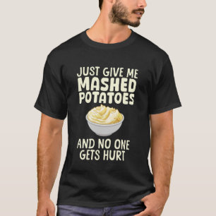 Lustiges Kartoffelbrei-Design für Männer Frauen Br T-Shirt