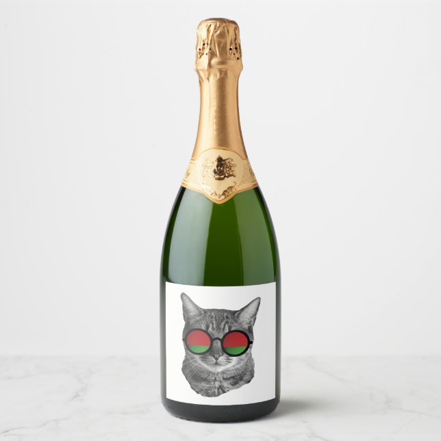 Lustiges Katz-Shirt - Belarus (Vorderseite)