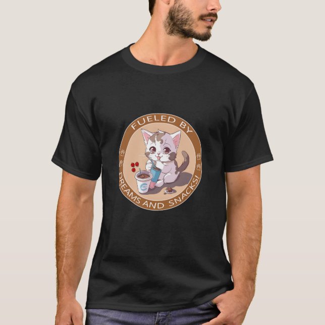 lustiges Kätzchen T-Shirt (Vorderseite)