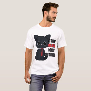 Lustiges Katze Ich Habe Keine Ahnung Was Ich Tue T T-Shirt