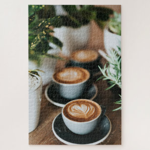 Lustiges Katzen-Design für Kaffee liebende Program