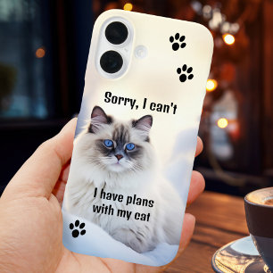 Lustiges Katzen-Foto-Handyhülle iPhone 16 Hülle