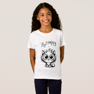 Lustiges Katzen-Kinder-T-Shirt T-Shirt