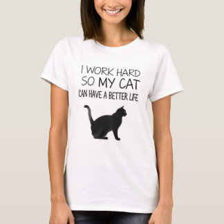 Lustiges Katzen-Mama/Papa-Shirt - Bessere Welt für T-Shirt