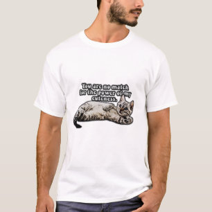 Lustiges Katzen-Meme für Katzenbesitzer und Katzen T-Shirt