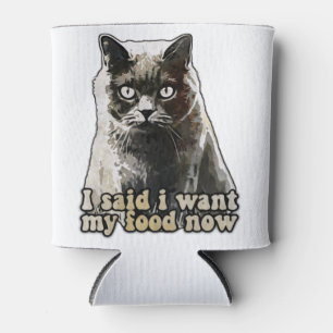 Lustiges Katzen-Meme für Katzenliebhaber und Katze Dosenkühler