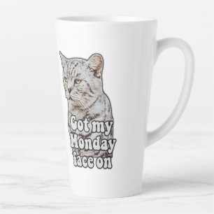 Lustiges Katzen-Meme für Katzenliebhaber und Katze Milchtasse