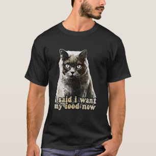 Lustiges Katzen-Meme für Katzenliebhaber und Katze T-Shirt