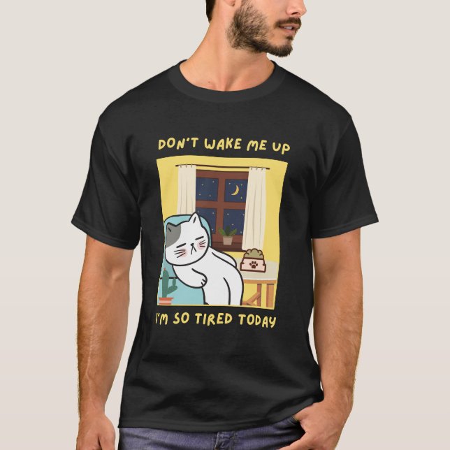 lustiges Katzendesign für Kinder - trendiges Desig T-Shirt (Vorderseite)