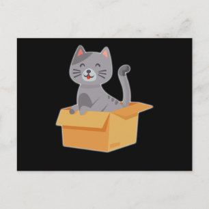 Lustiges Katzendesign Katzen Süße Pfote Haustier T Postkarte