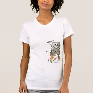 Lustiges Katzenliebhaber T-Shirt
