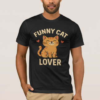Lustiges Katzenliebhaber-T-Shirt – Süße und witzig T-Shirt