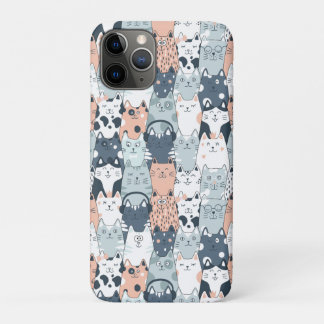 Lustiges Katzenmuster Case-Mate iPhone Hülle