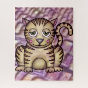 Lustiges Katzenpuzzle