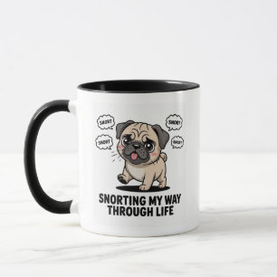Lustiges Kawaii-Frenchie-Kaffeetassengeschenk für Tasse