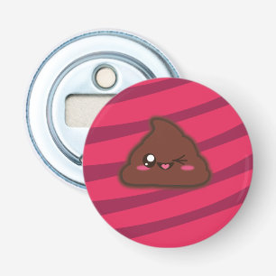 Lustiges Kawaii kacken Flaschenöffner