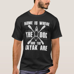Lustiges Kayaking für Männer Frauen Kayak-Angeln B T-Shirt