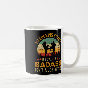 Lustiges Kickbox-Trainer-Geschenk für Männer, D Ki Kaffeetasse