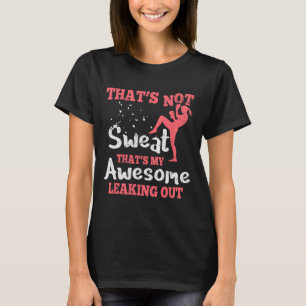Lustiges Kickboxen für Frauen - Das ist kein Schwe T-Shirt