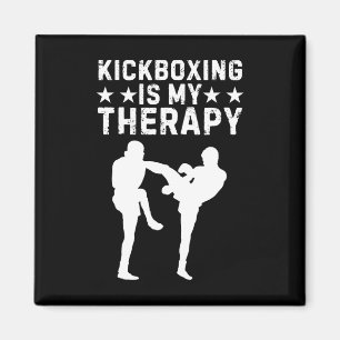 Lustiges Kickboxen für Männer Frauen Kickboxer-Wor Magnet