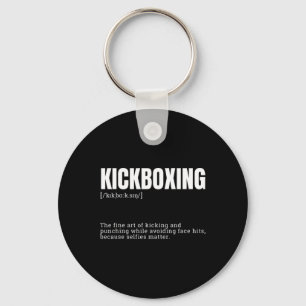 Lustiges Kickboxen-Hobby-Zitat Definition Schlüsselanhänger