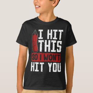 Lustiges Kickboxen-Shirt I Martial Arts Boxen G T-Shirt