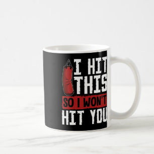 Lustiges Kickboxen-Shirt I Martial Arts Punching G Kaffeetasse