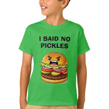 Lustiges Kinder-Shirt Keine Gurken
