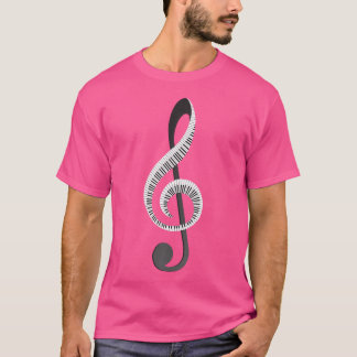 Lustiges Klavier-Geschenk für Männer Frauen Cooler T-Shirt