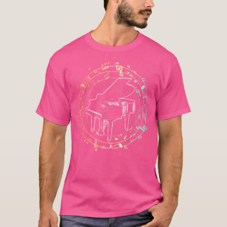 Lustiges Klavierspieler-Geschenk Pianist Witz Keyb T-Shirt