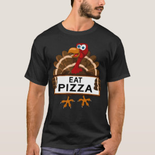 Lustiges Kleinkind essen die T-Shirt