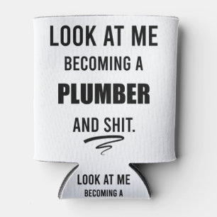 Lustiges Klempner-T-Shirt Klempner-Geschenk Klempn Dosenkühler