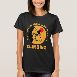 Lustiges Klettern für Männer Frauen Berg Indoor T-Shirt