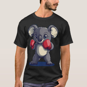 Lustiges Koala-Bär Mit Boxen T-Shirt