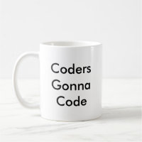 Lustiges Kodierer-Geschenk-'Kodierer, die zu Code