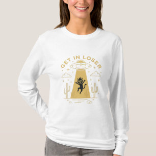 Lustiges „Komm Rein Verlierer“ Alien-Entführung UF T-Shirt