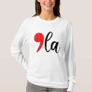 Lustiges Komma La Harris für die Präsidentschaftsw T-Shirt