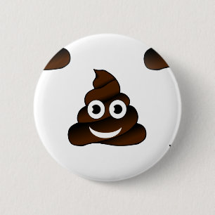 lustiges Kopo-Piktogramm Button