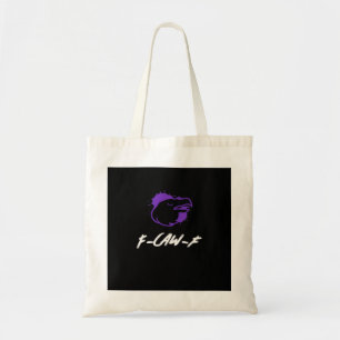 Lustiges Krähen-Logo F-Caw-F – Krächzt nach Aufmer Tragetasche