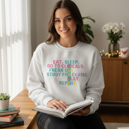 Lustiges Krankenpflegeschul-Shirt | Student Nurse Sweatshirt