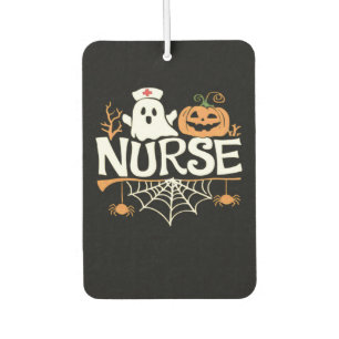 Lustiges Krankenschwester Halloween-Geist Design E Autolufterfrischer