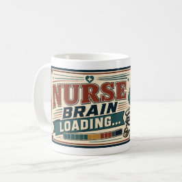 Lustiges Krankenschwester Meme-Geschenk zum Laden Kaffeetasse