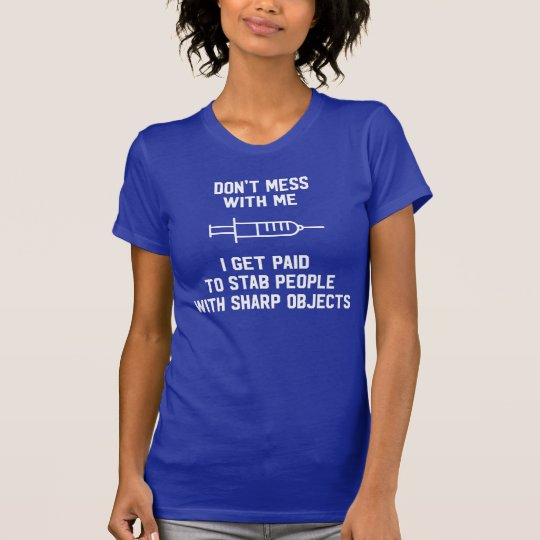 Lustiges Krankenschwester-Shirt verwirren nicht T-Shirt