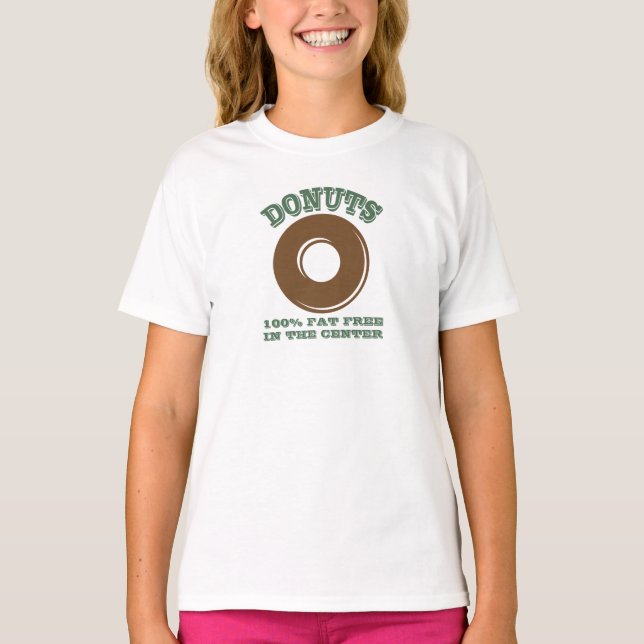 Lustiges Krapfen-Shirt T-Shirt (Vorderseite)