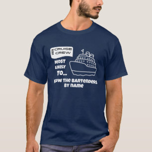 Lustiges Kreuzfahrt-Shirt Wahrscheinlich kennt man T-Shirt