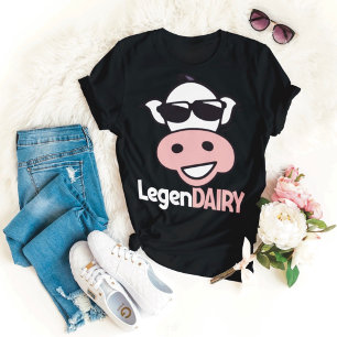 Lustiges Kuh-Wortspiel-T-Shirt T-Shirt