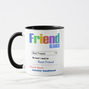 Lustiges kundenspezifisches bester Freund-Geschenk Tasse