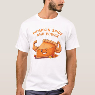 Lustiges-Kürbiskuchen-Thanksgiving-Klassiker-T-Shi T-Shirt