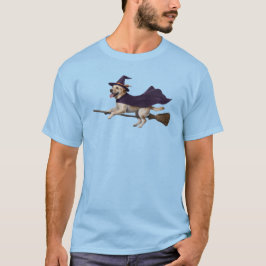 Lustiges Labrador Retriever Hexen T-Shirt