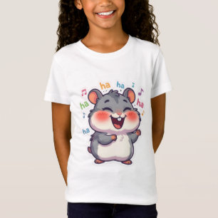 Lustiges Lachendes Hamster Ha Ha Meme Kinder Grafi T-Shirt